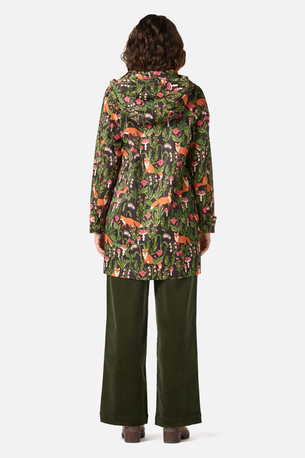 Fancy Foxes Raincoat