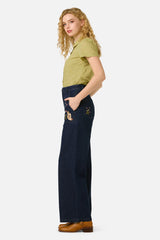Cute Cats Embroidered Denim Jean