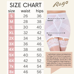 Waistline Open Bottom Breathable Power Mesh Fabric | Firm to Extra Firm Support | Style 1359