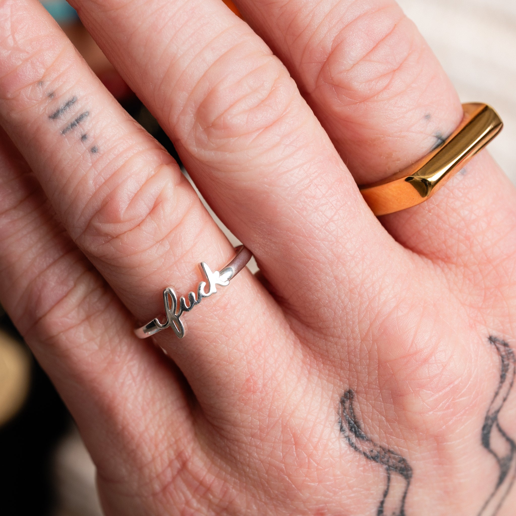 Tapered Bar Ring