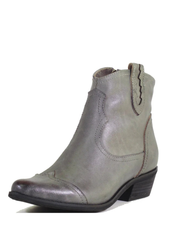 Connor Leather Western Booties