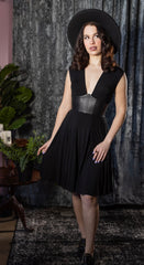 Blake Ever Haunting Corset Waist Jersey Dress