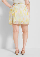 Frill Seeker Pleated Mini Skirt (Final Sale)