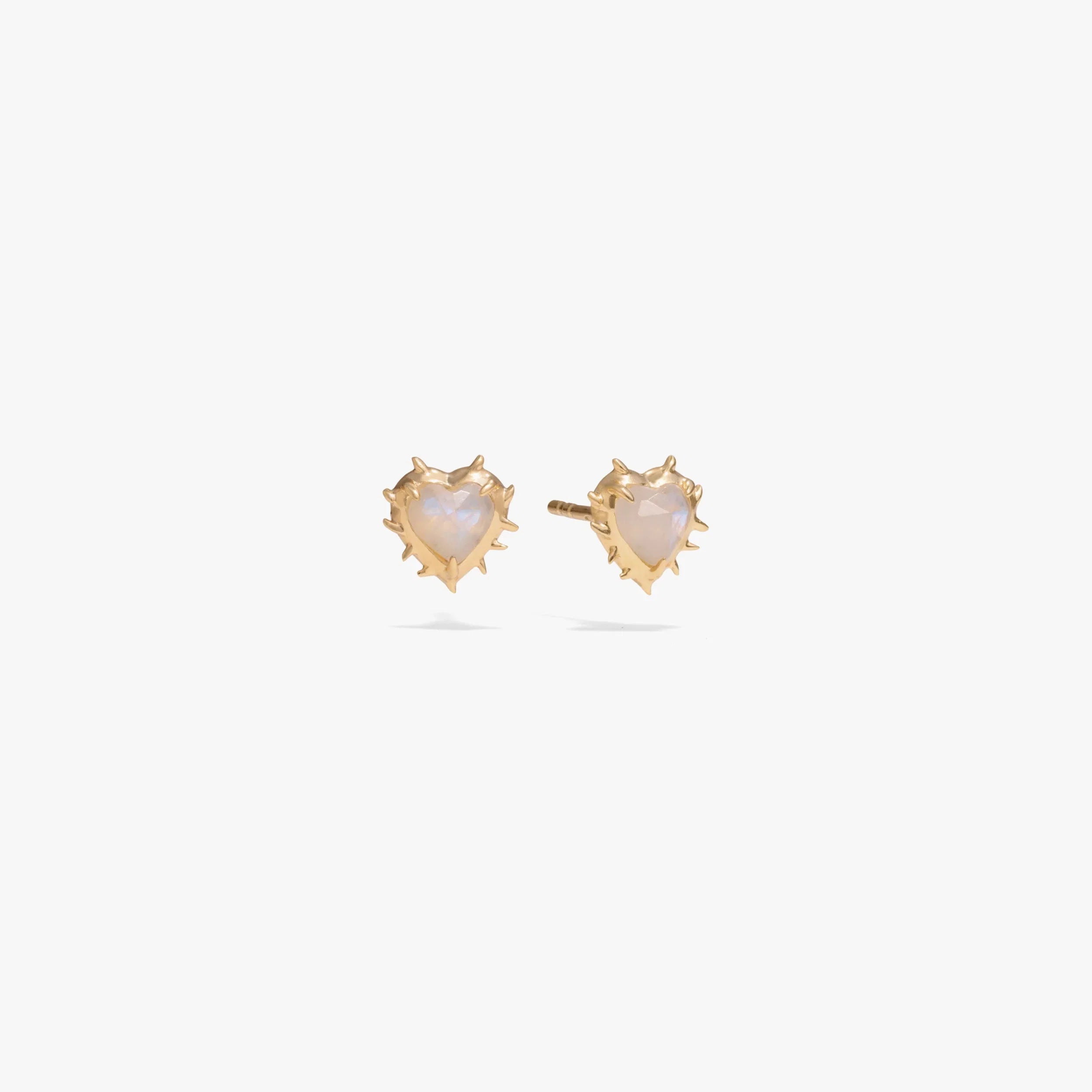 Heart of Thorns Stud Earring