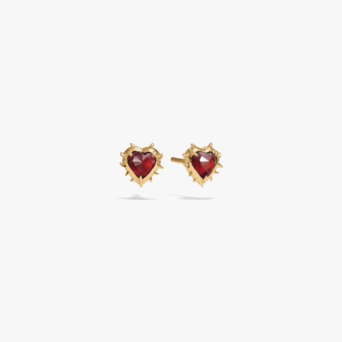 Heart of Thorns Stud Earring