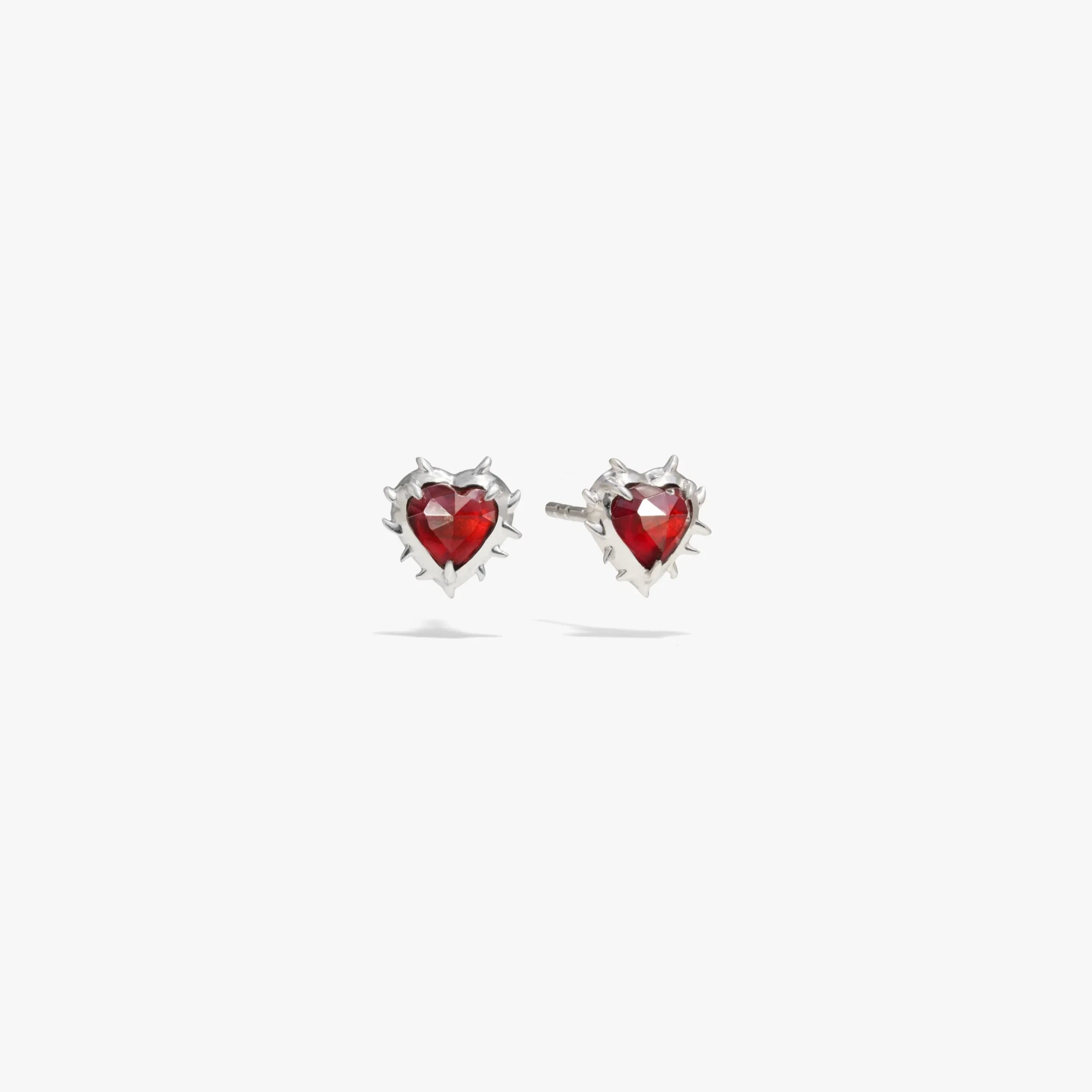 Heart of Thorns Stud Earring