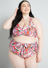 The JoJo High-Waisted Bikini Bottom (Final Sale)