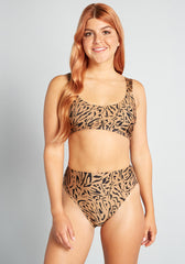 The Franky High-Waisted Bikini Bottom (Final Sale)