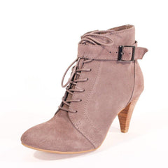 Dakota Suede Stiletto Booties