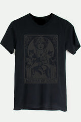 Black on Black Mother of Cats Tarot: T-Shirt, Pullover, Hoodie, Tank or Long Sleeve